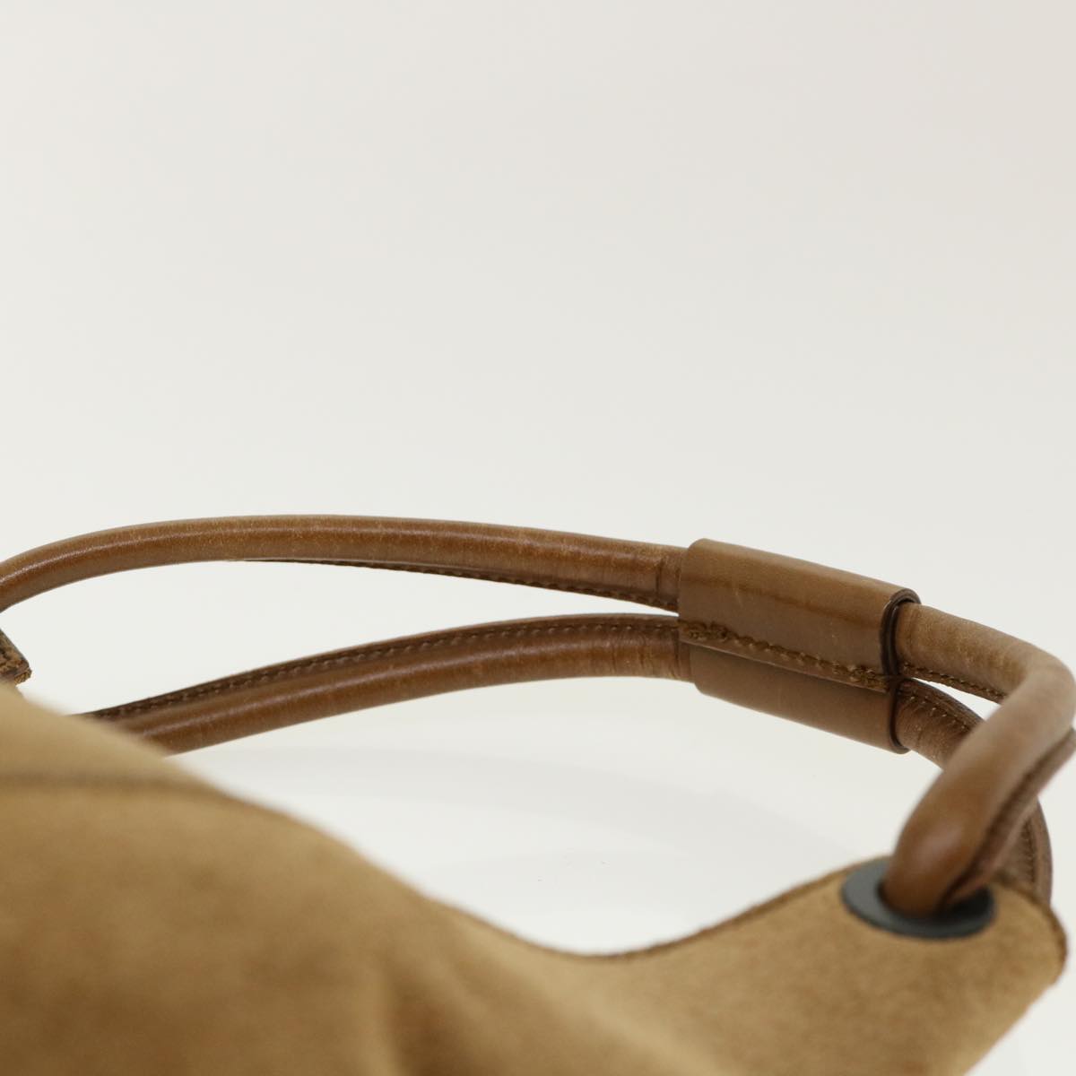 GUCCI Shoulder Bag Suede Brown 101333 ki2850