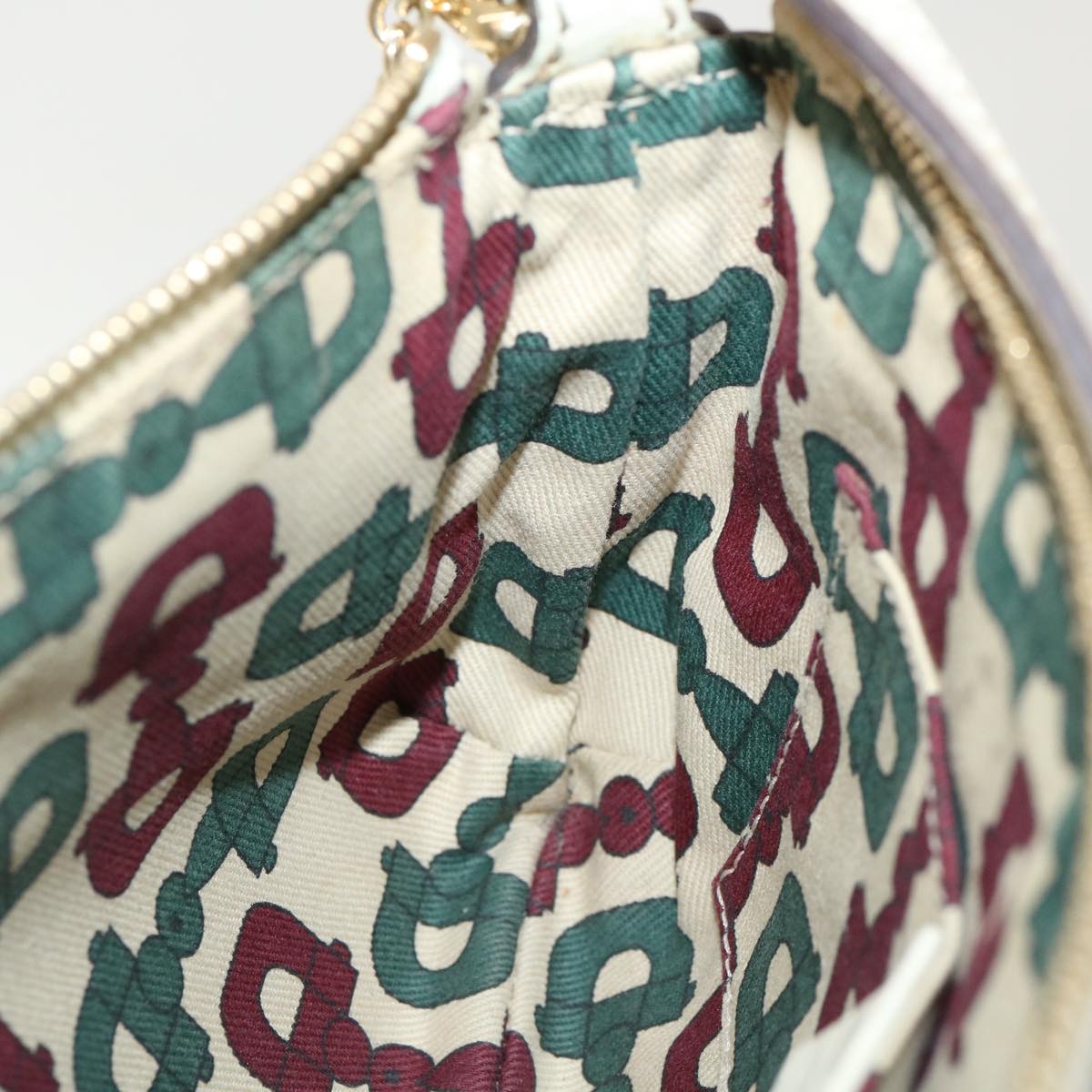 GUCCI GG Canvas Web Sherry Line Hand Pouch Beige Green Red 145970 ki2874