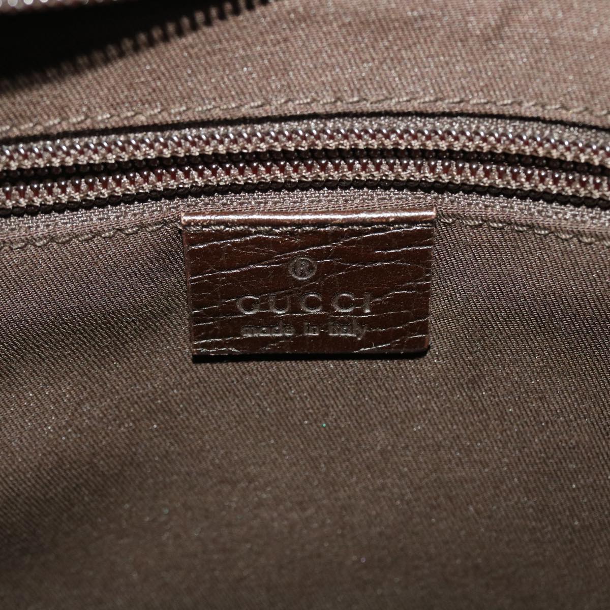 GUCCI GG Canvas Shoulder Bag PVC Leather Beige 141198 ki2884