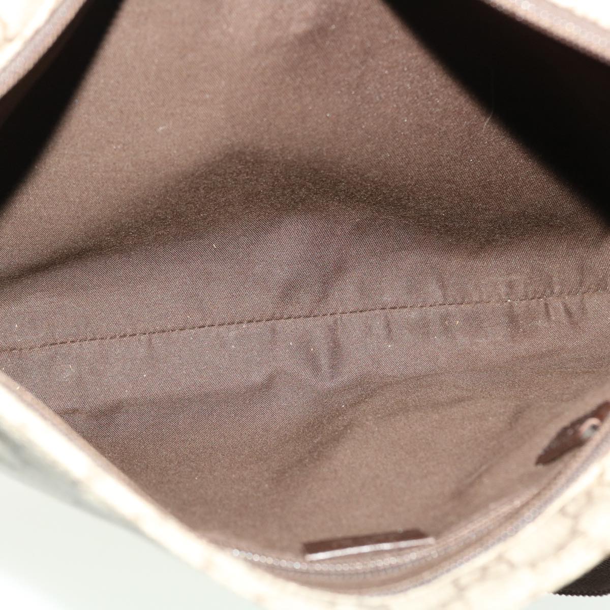 GUCCI GG Canvas Shoulder Bag PVC Leather Beige 141198 ki2884