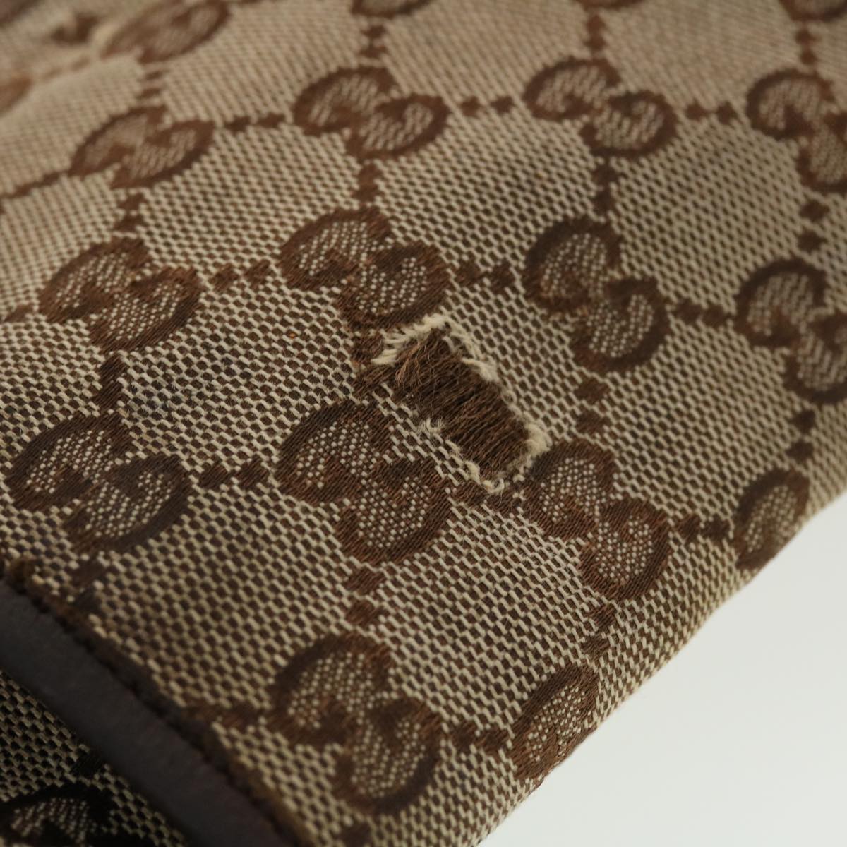 GUCCI GG Canvas Web Sherry Line Shoulder Bag Beige Green Red 141863 ki2891