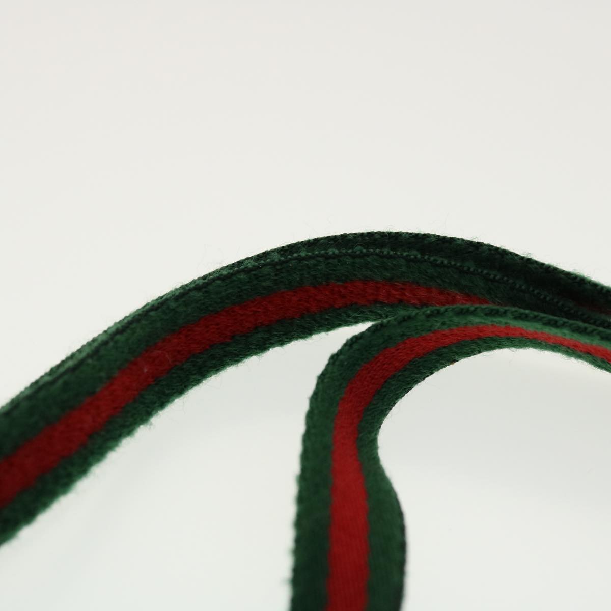 GUCCI GG Canvas Web Sherry Line Shoulder Bag Beige Green Red 141863 ki2891