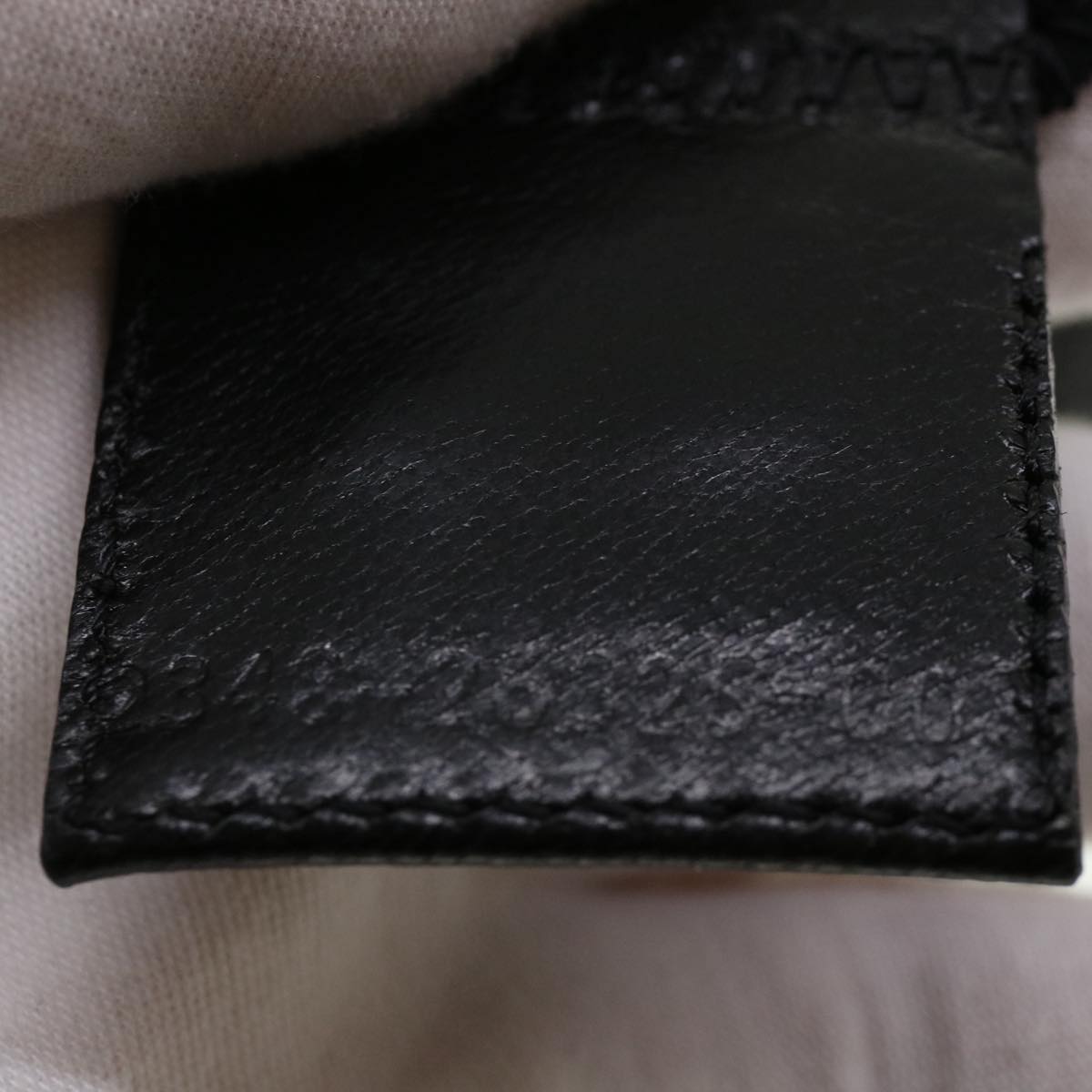 FENDI Mamma Baguette Shoulder Bag Nylon Black ki2894