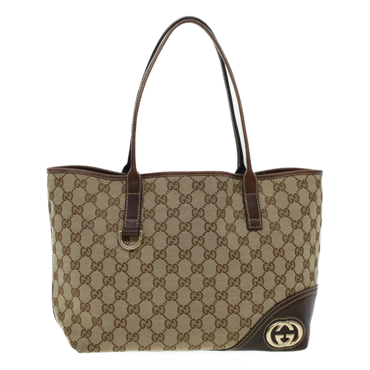 GUCCI GG Canvas Tote Bag Beige 169946 ki2901