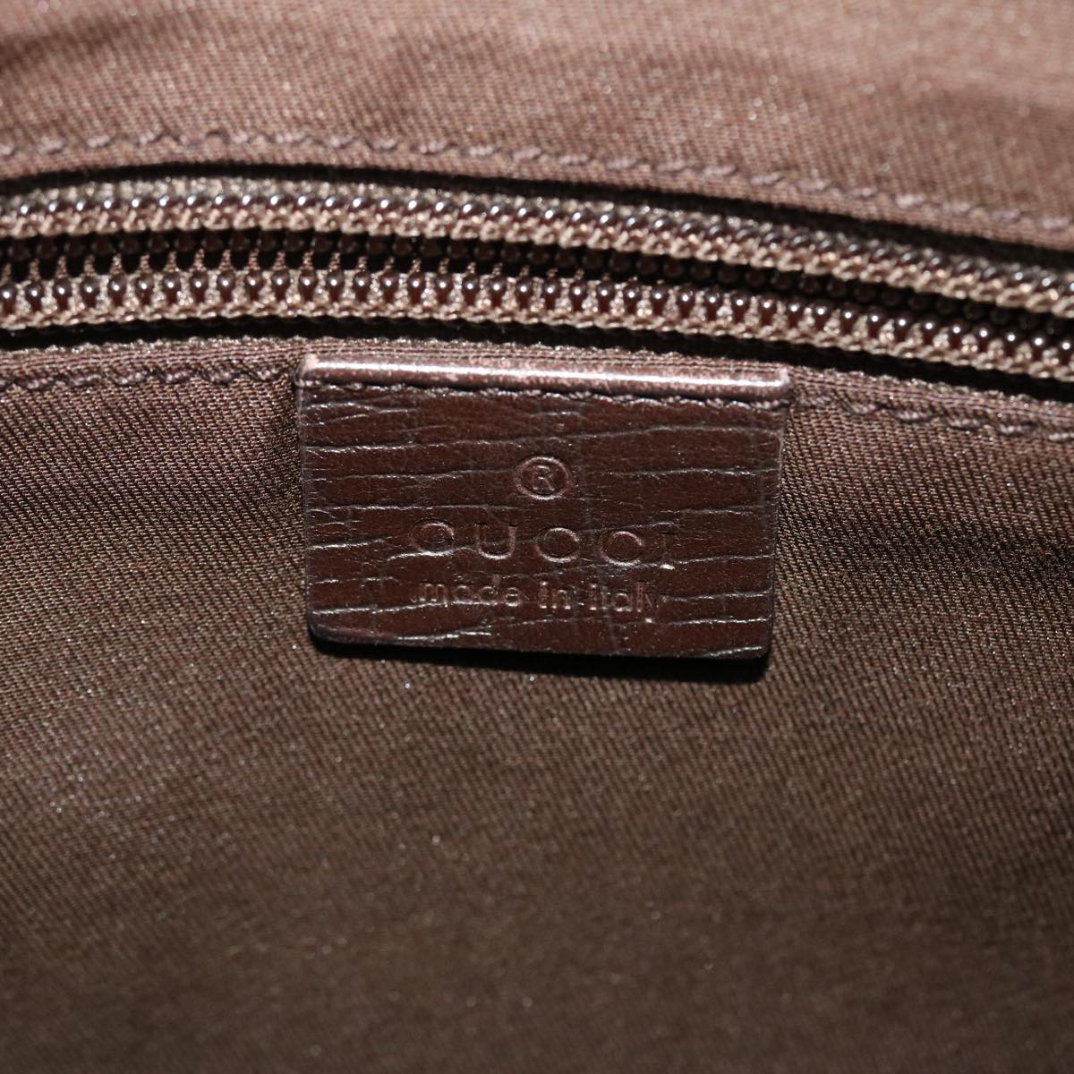 GUCCI GG Canvas Shoulder Bag PVC Leather Beige 114291 ki3060