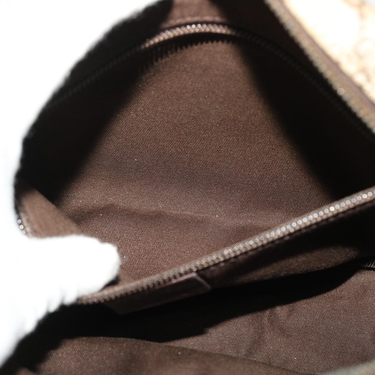 GUCCI GG Canvas Shoulder Bag PVC Leather Beige 114291 ki3060