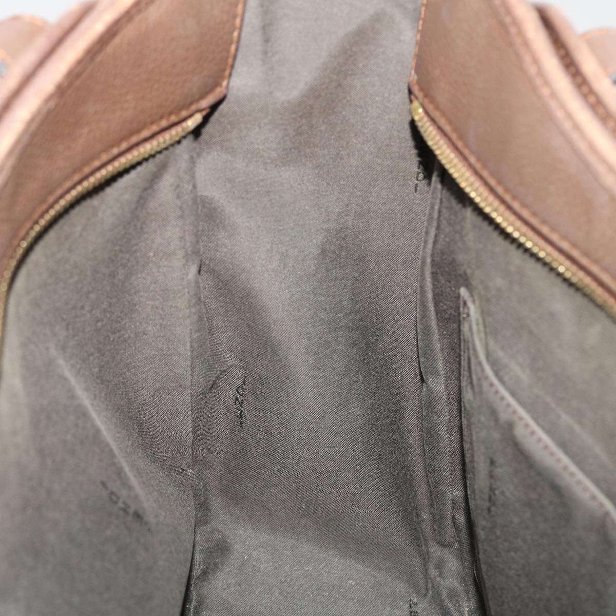 FENDI Zucca Canvas Tote Bag Black Brown ki3076
