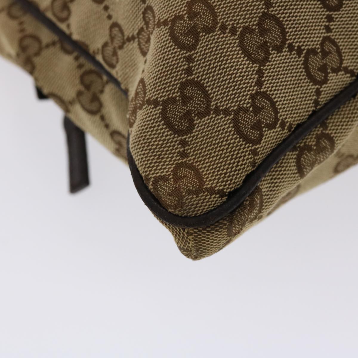 GUCCI GG Canvas Web Sherry Line Shoulder Bag Beige Green Red 169982 ki3107