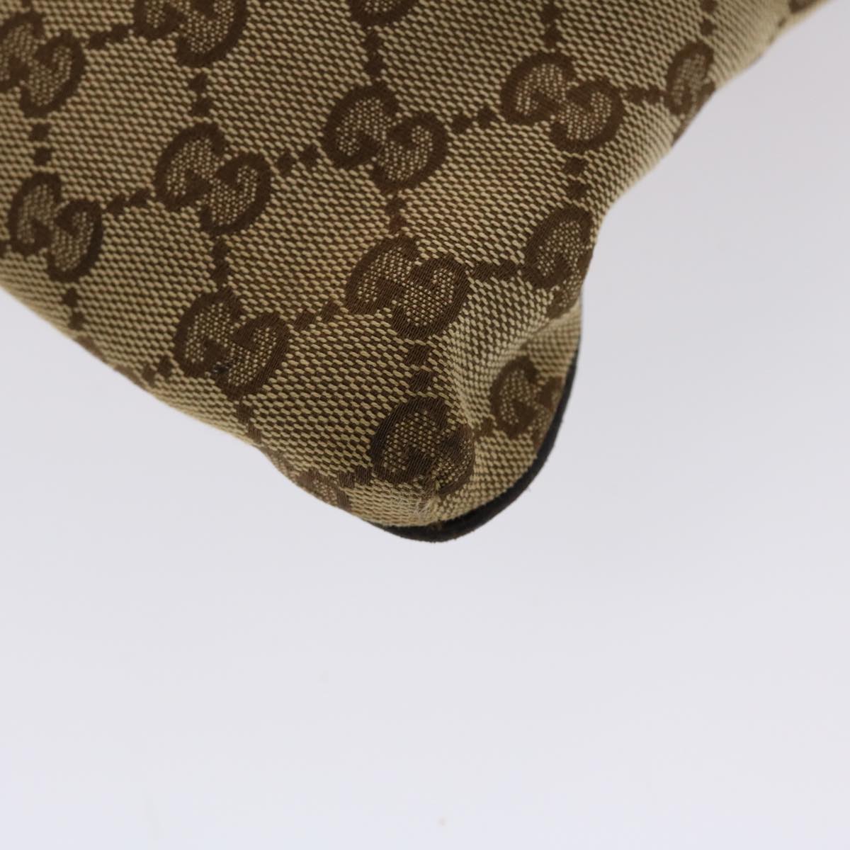 GUCCI GG Canvas Web Sherry Line Shoulder Bag Beige Green Red 169982 ki3107