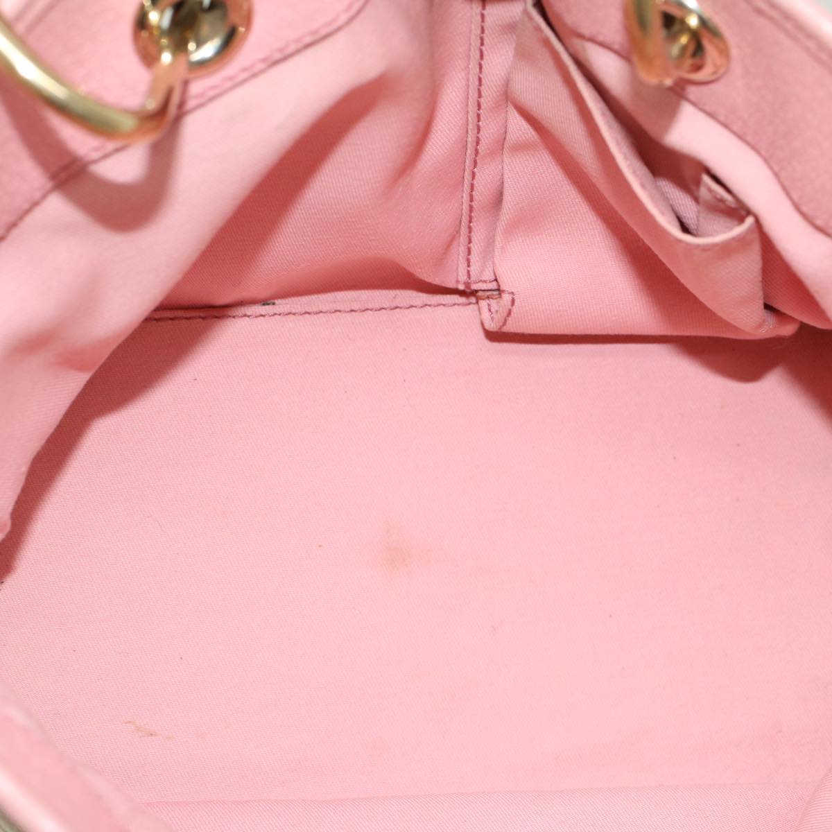 GUCCI GG Canvas Hand Bag Beige Pink 120844 ki3156