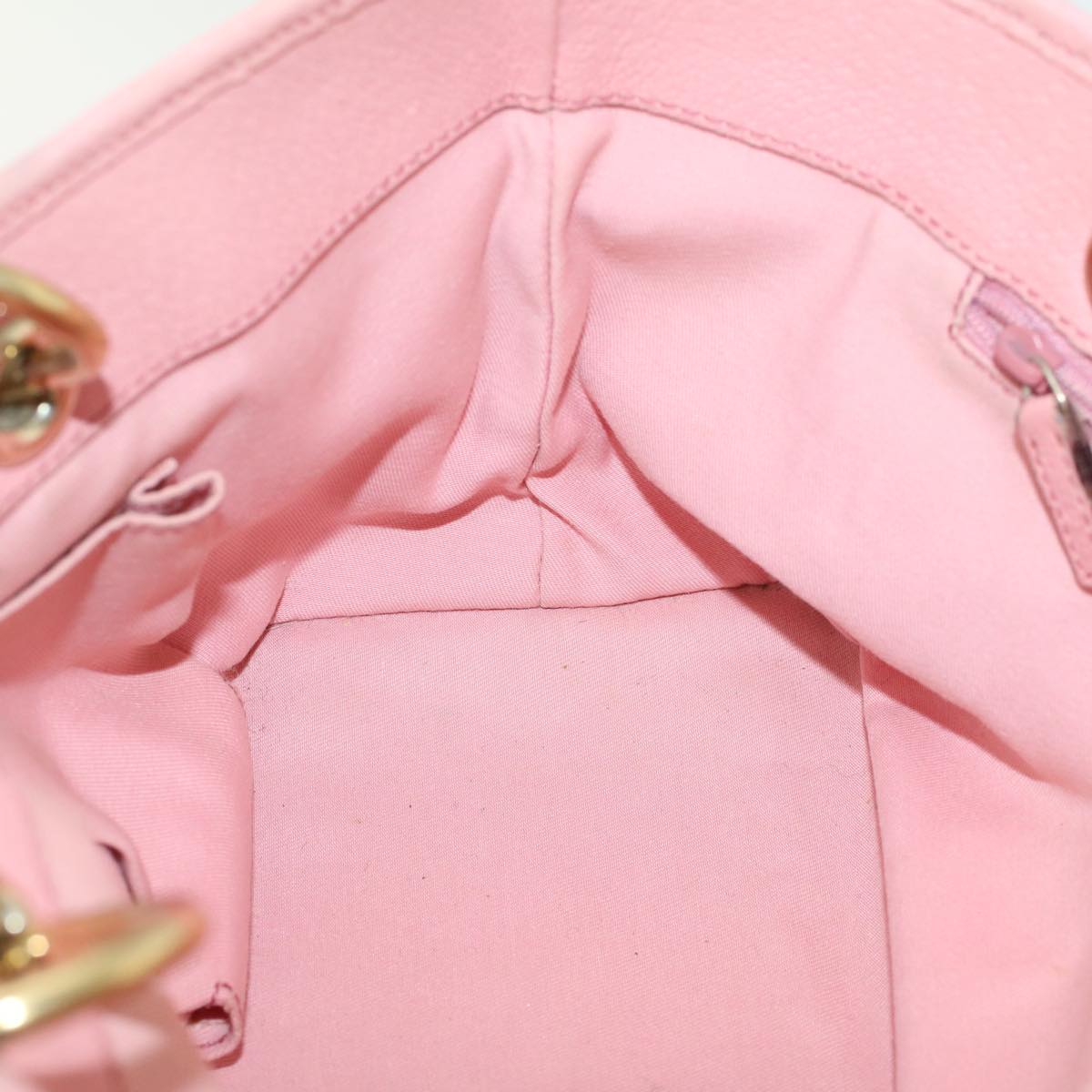 GUCCI GG Canvas Hand Bag Beige Pink 120844 ki3156