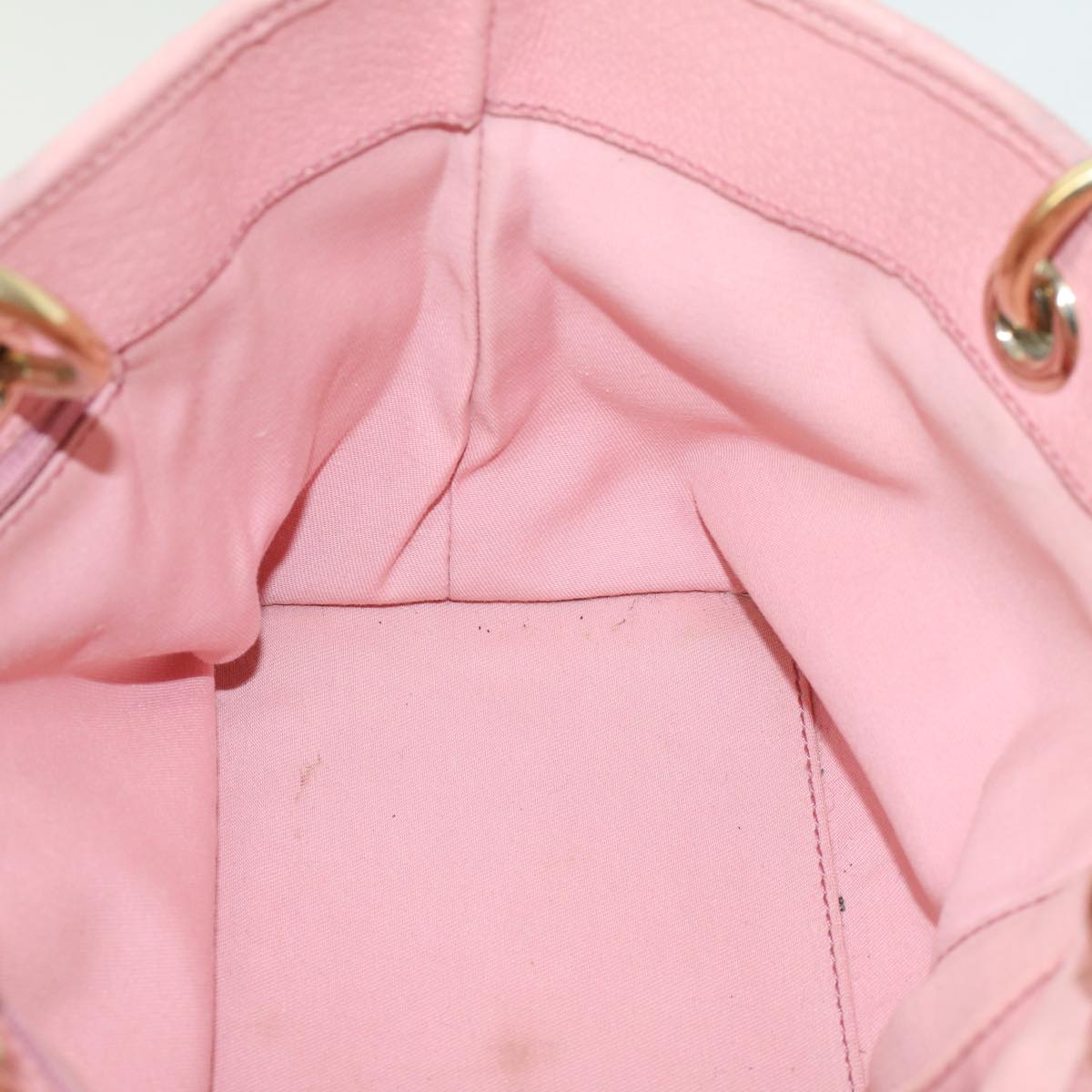 GUCCI GG Canvas Hand Bag Beige Pink 120844 ki3156