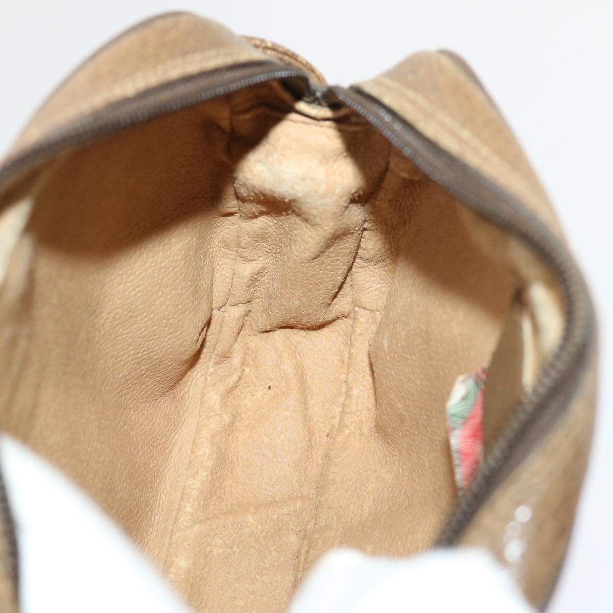 GUCCI GG Canvas Web Sherry Line Shoulder Bag Beige Red 89.02.066 ki3177