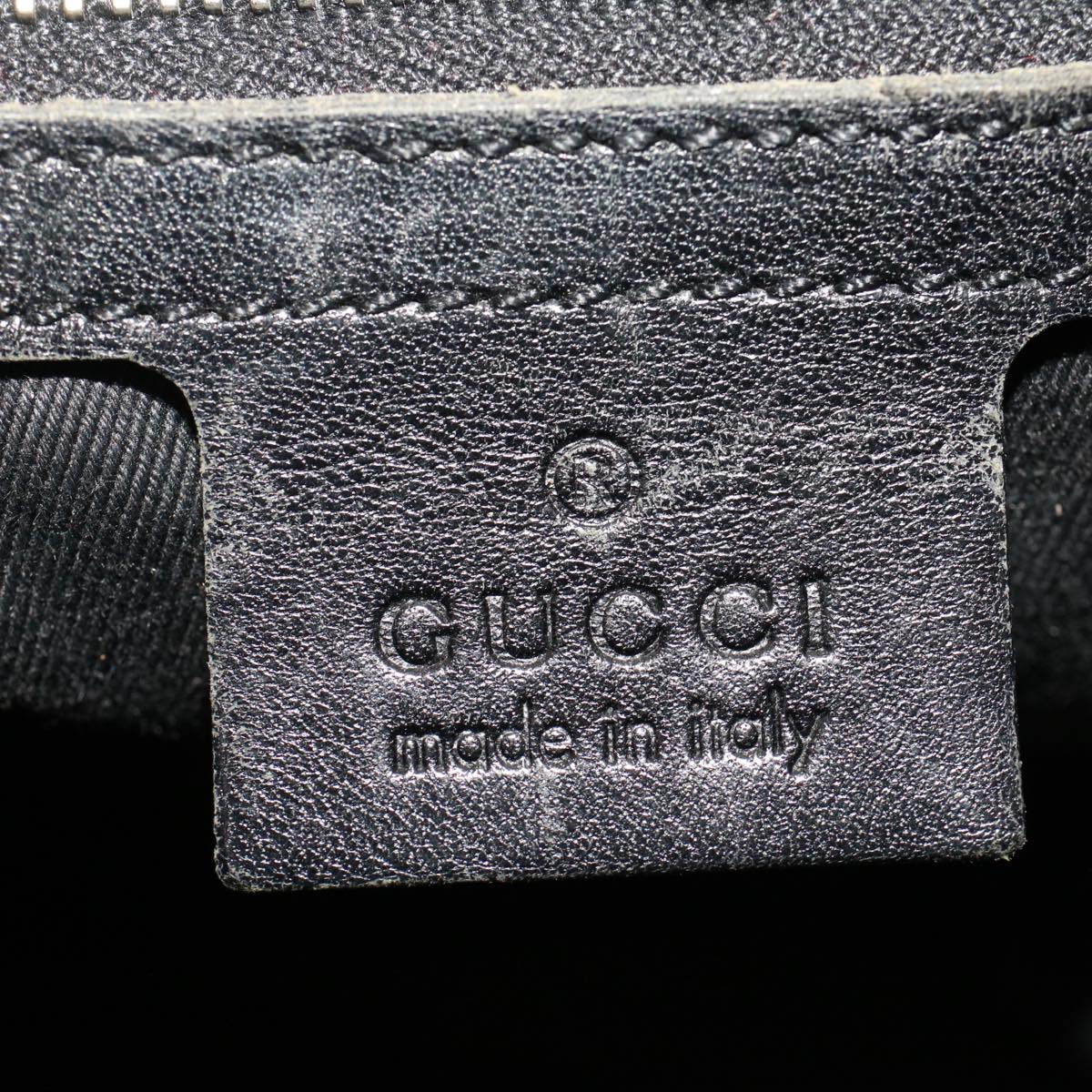 GUCCI GG Canvas Hand Bag Black 106251 ki3185