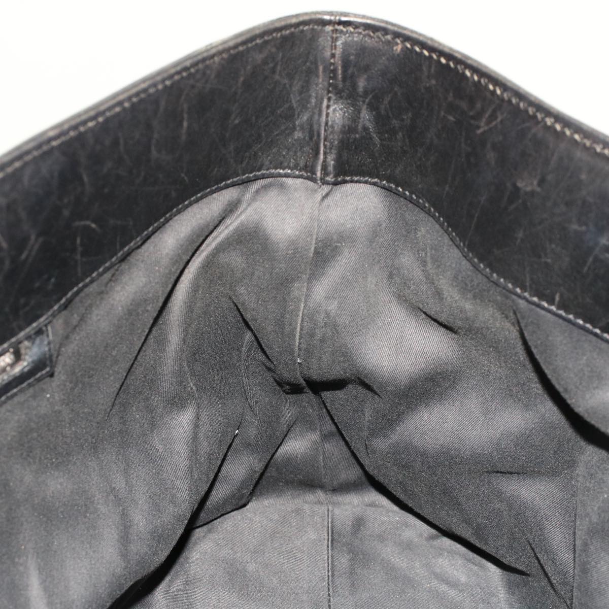 GUCCI GG Canvas Hand Bag Black 106251 ki3185