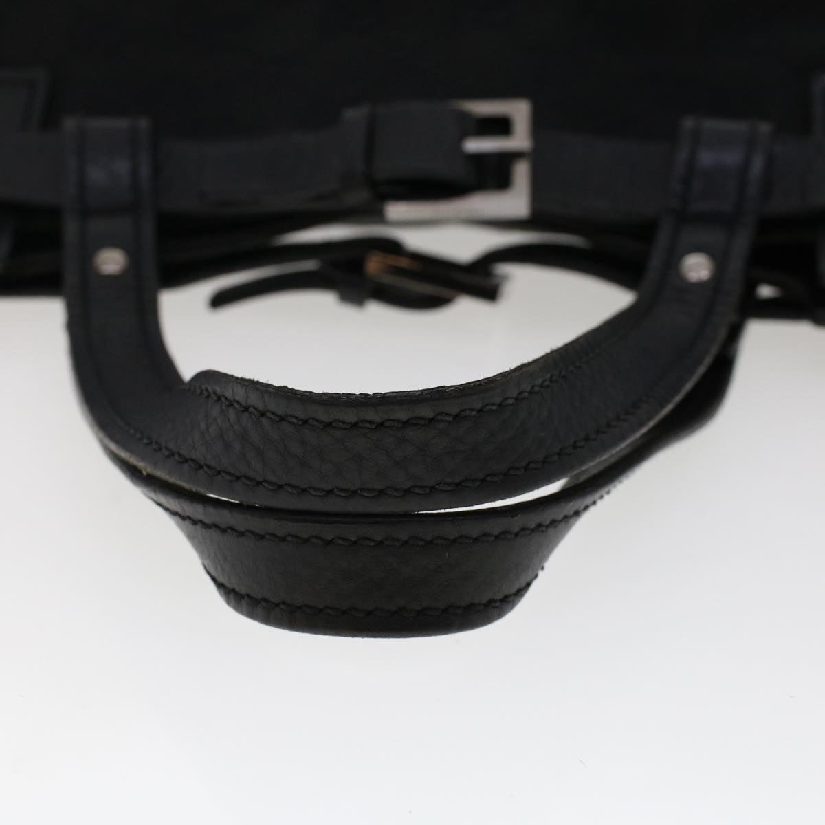 GUCCI GG Canvas Hand Bag Black 106251 ki3185