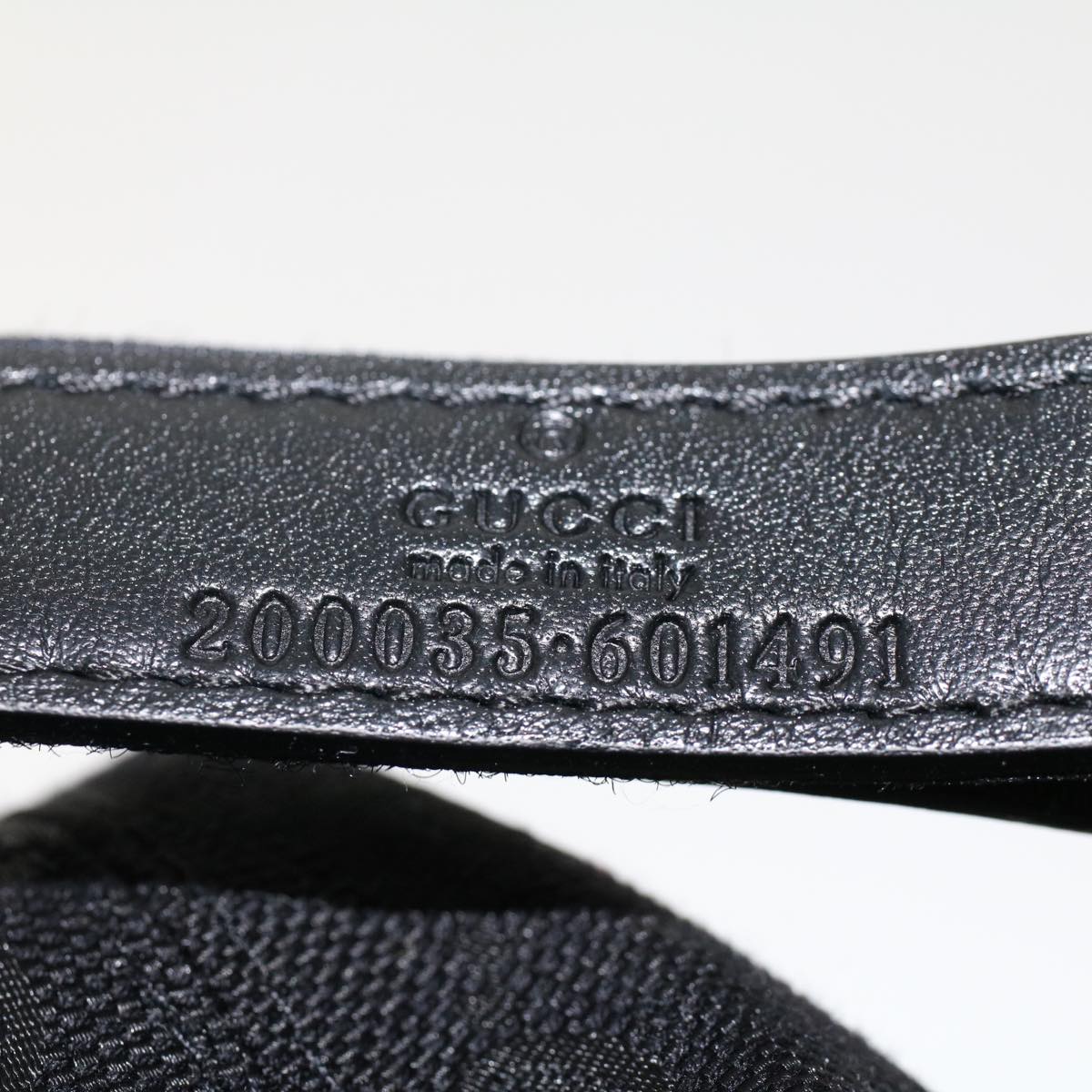 GUCCI GG Canvas Web Sherry Line Cap L Black Red Green 200035 ki3199