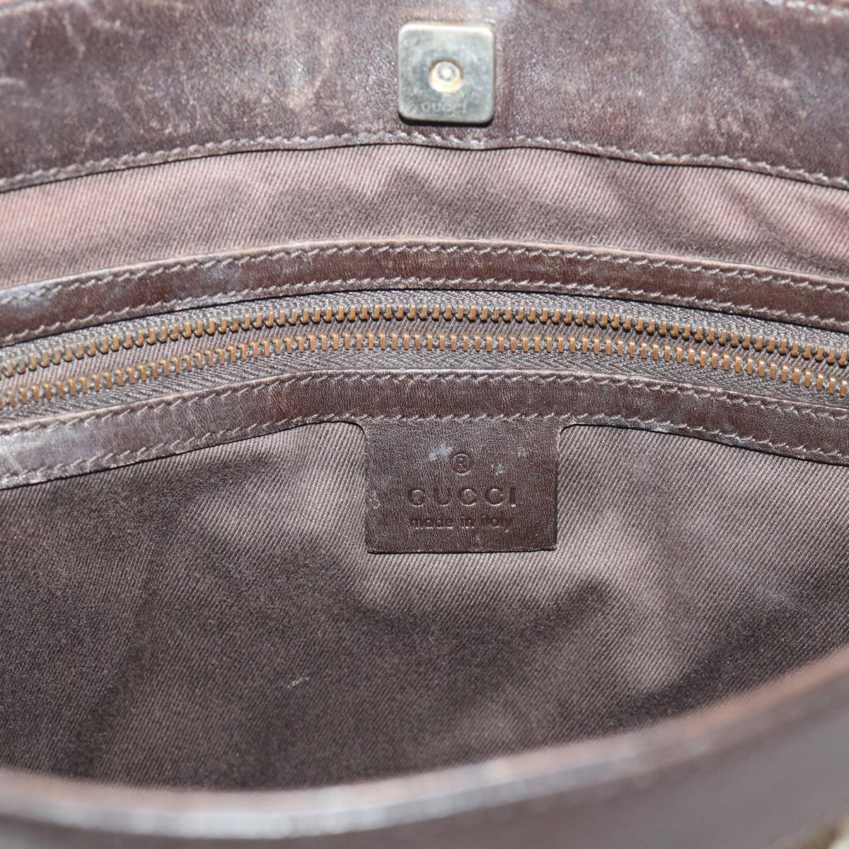 GUCCI GG Canvas Shoulder Bag Beige 109097 ki3288