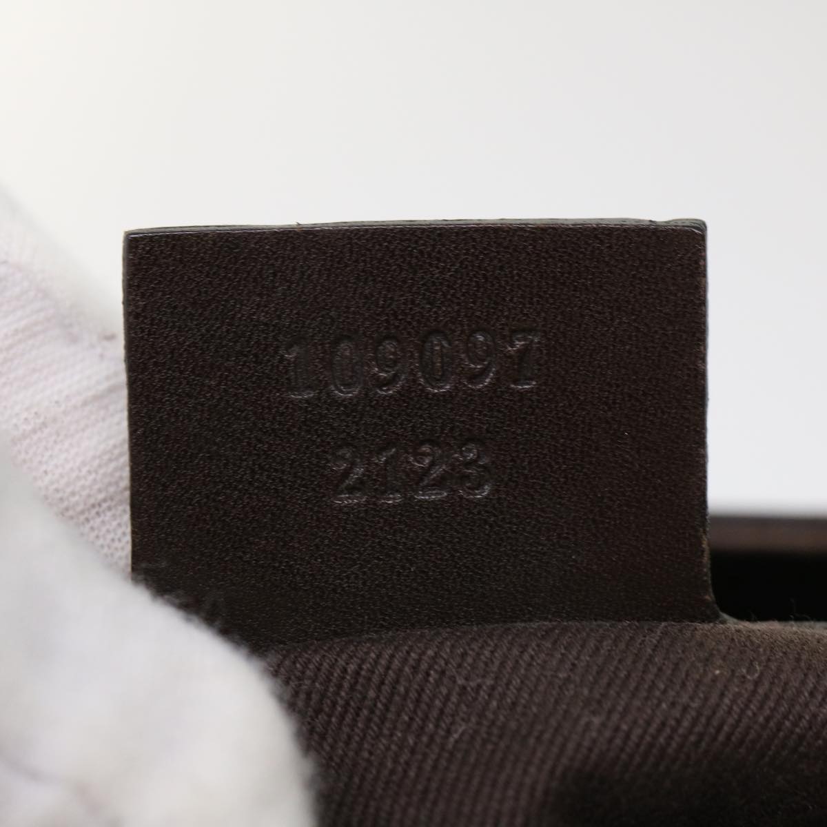 GUCCI GG Canvas Shoulder Bag Beige 109097 ki3288