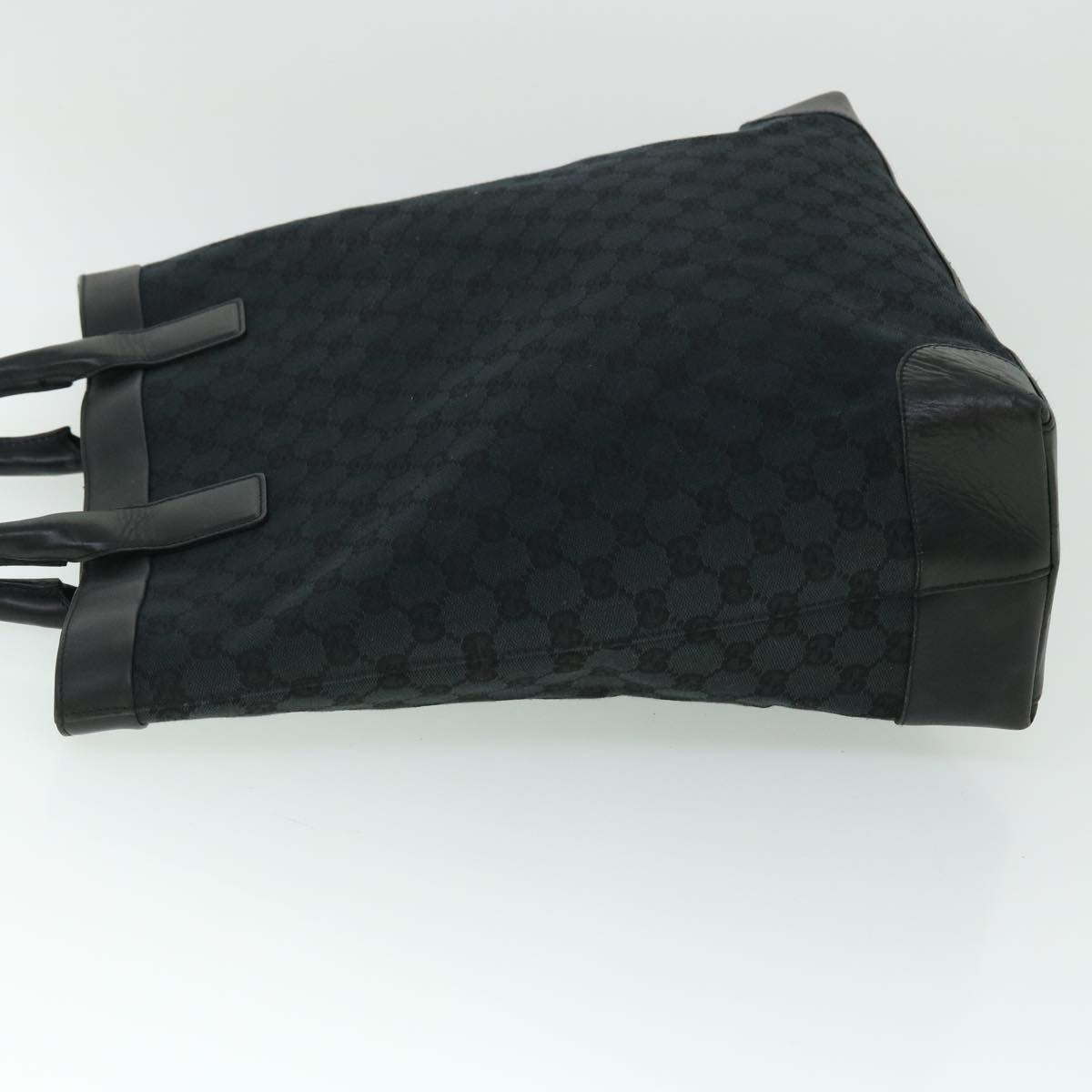 GUCCI GG Canvas Hand Bag Black ki3326