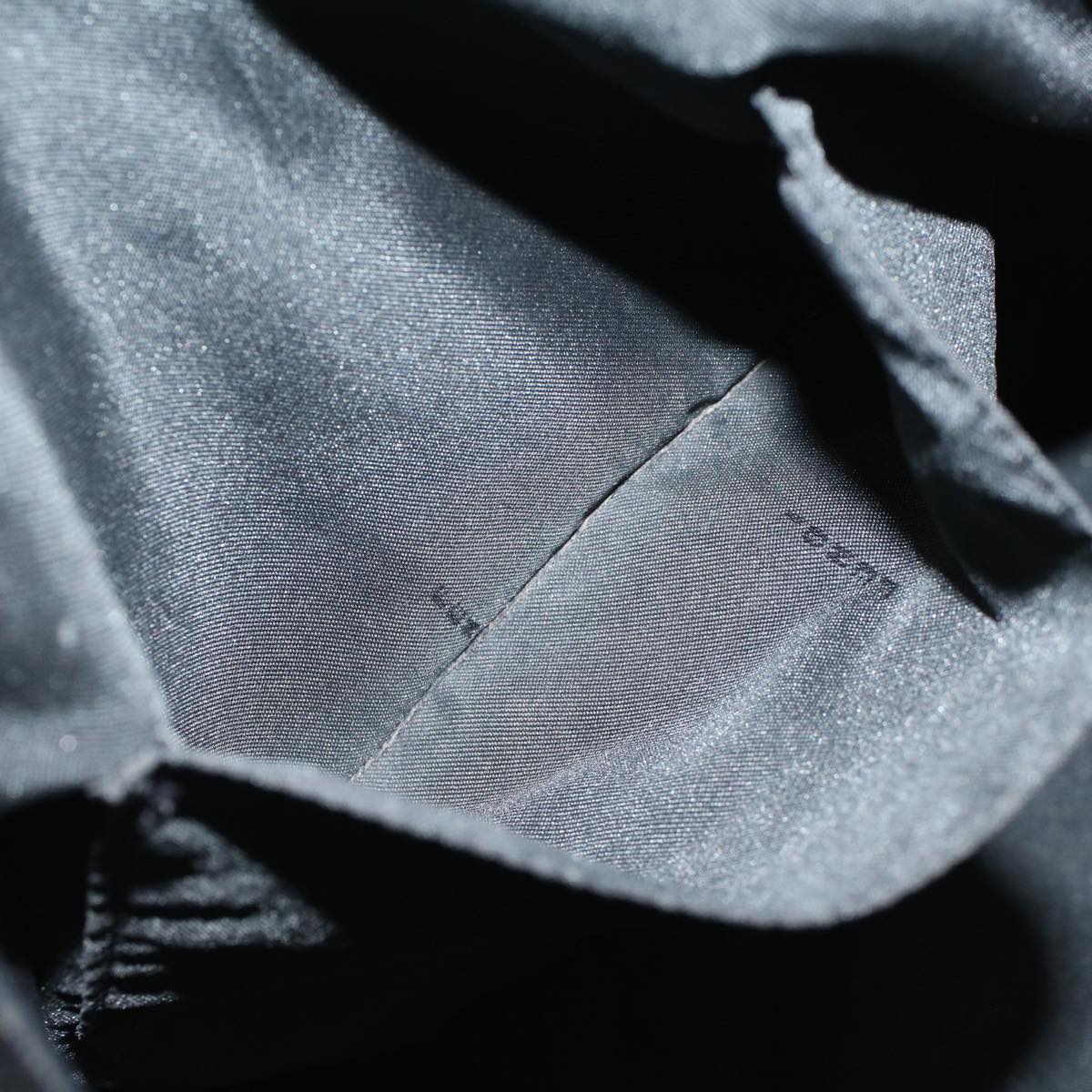 FENDI Zucchino Canvas Tote Bag Nylon Black ki3375