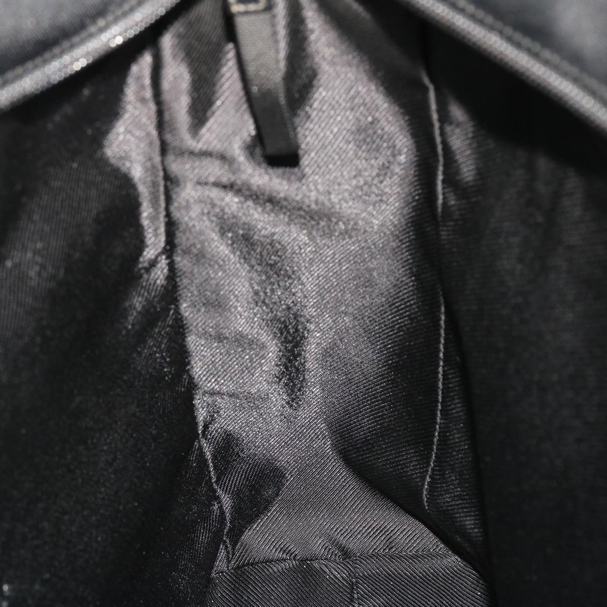 GUCCI Jackie Tote Bag Nylon Black 90427 ki3383