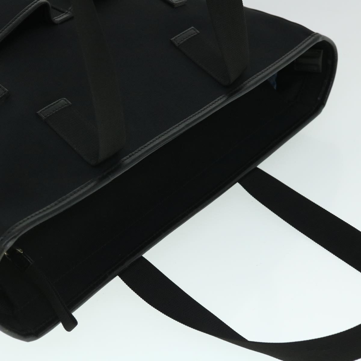 GUCCI Jackie Tote Bag Nylon Black 90427 ki3383