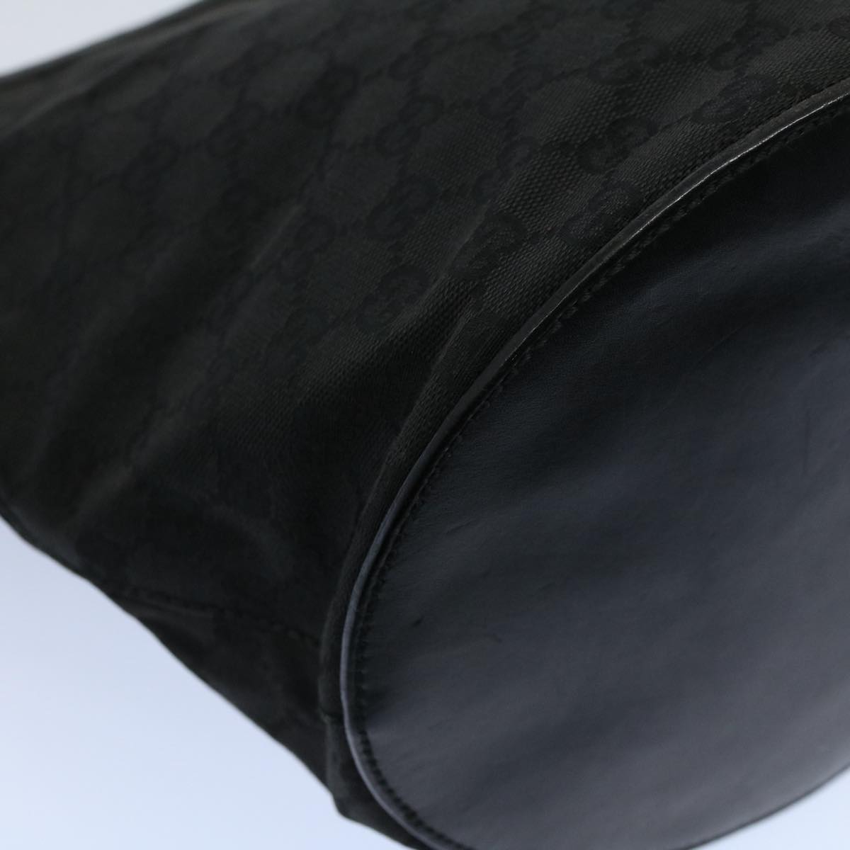 GUCCI GG Canvas Shoulder Bag Black 106240 ki3424