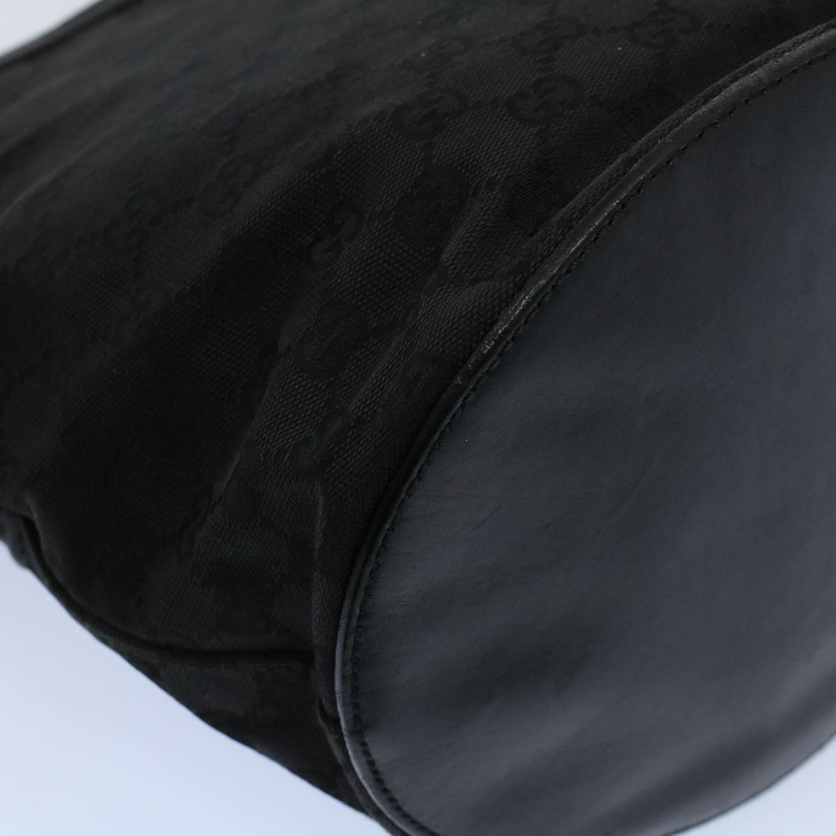 GUCCI GG Canvas Shoulder Bag Black 106240 ki3424