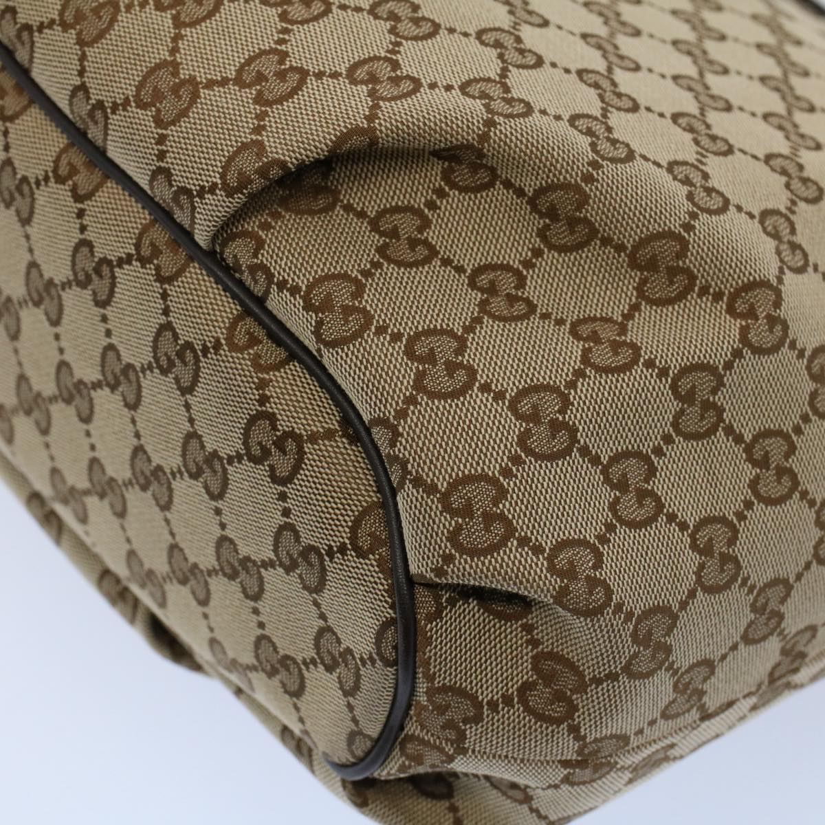 GUCCI GG Canvas Shoulder Bag Beige 388930 ki3436