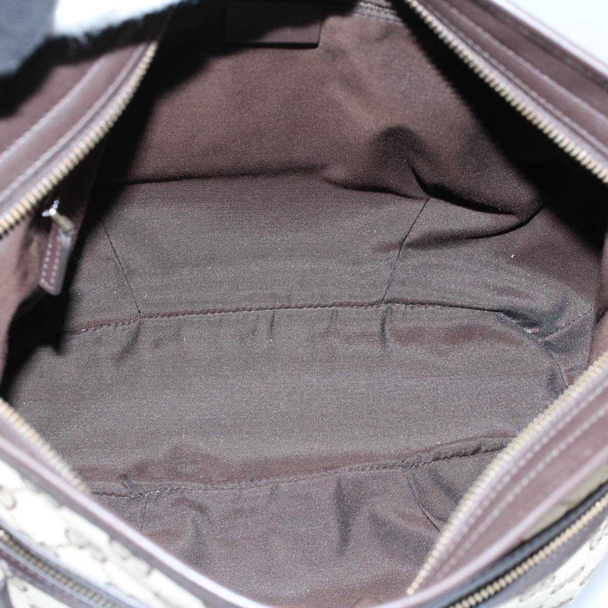 GUCCI GG Canvas Shoulder Bag Beige 388930 ki3436