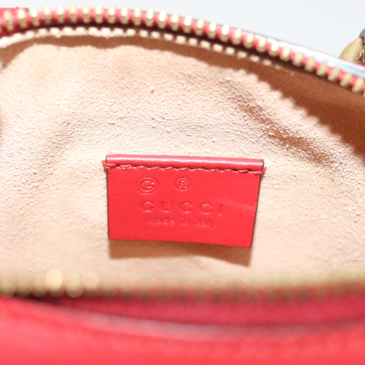 GUCCI GG Supreme Mini Boston Bag 2way Red Blue Gray 546312 ki3507