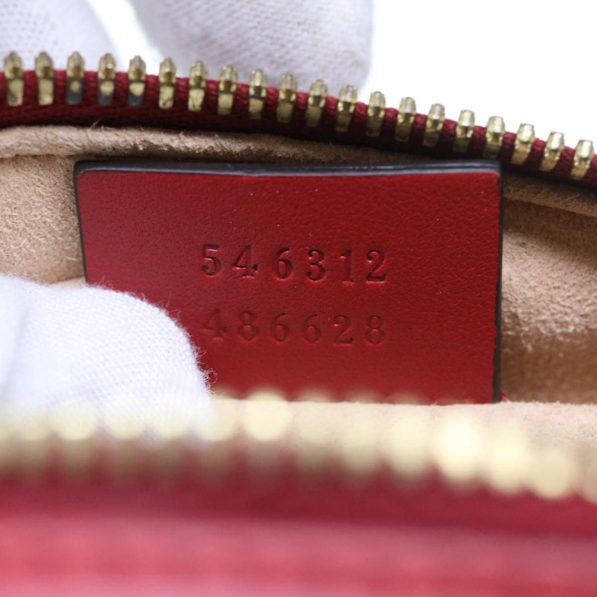 GUCCI GG Supreme Mini Boston Bag 2way Red Blue Gray 546312 ki3507