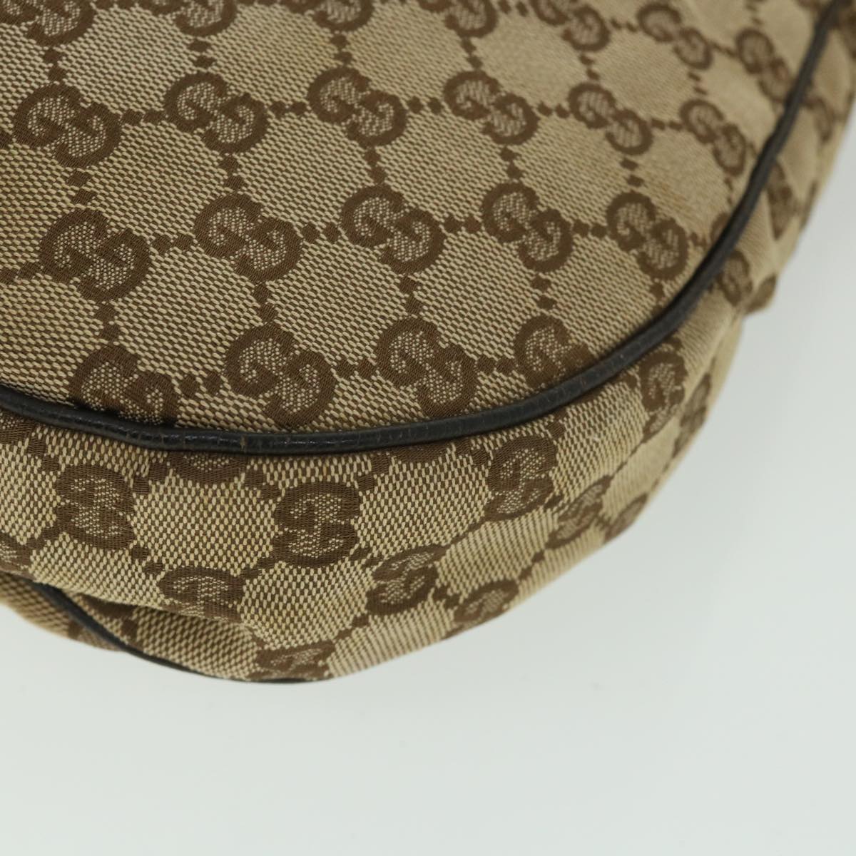 GUCCI GG Canvas Shoulder Bag Pink 001 3386 ki3519