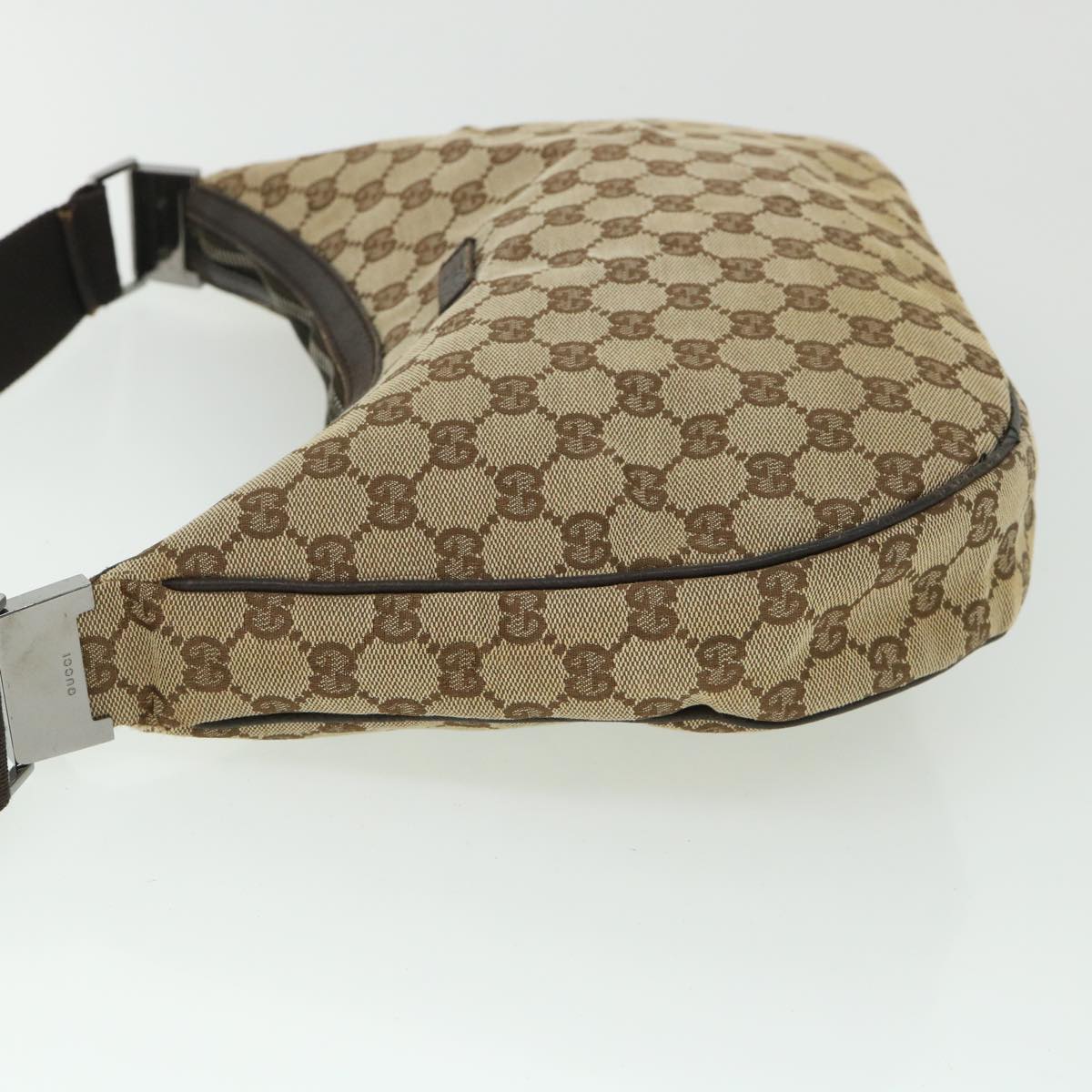 GUCCI GG Canvas Shoulder Bag Pink 001 3386 ki3519