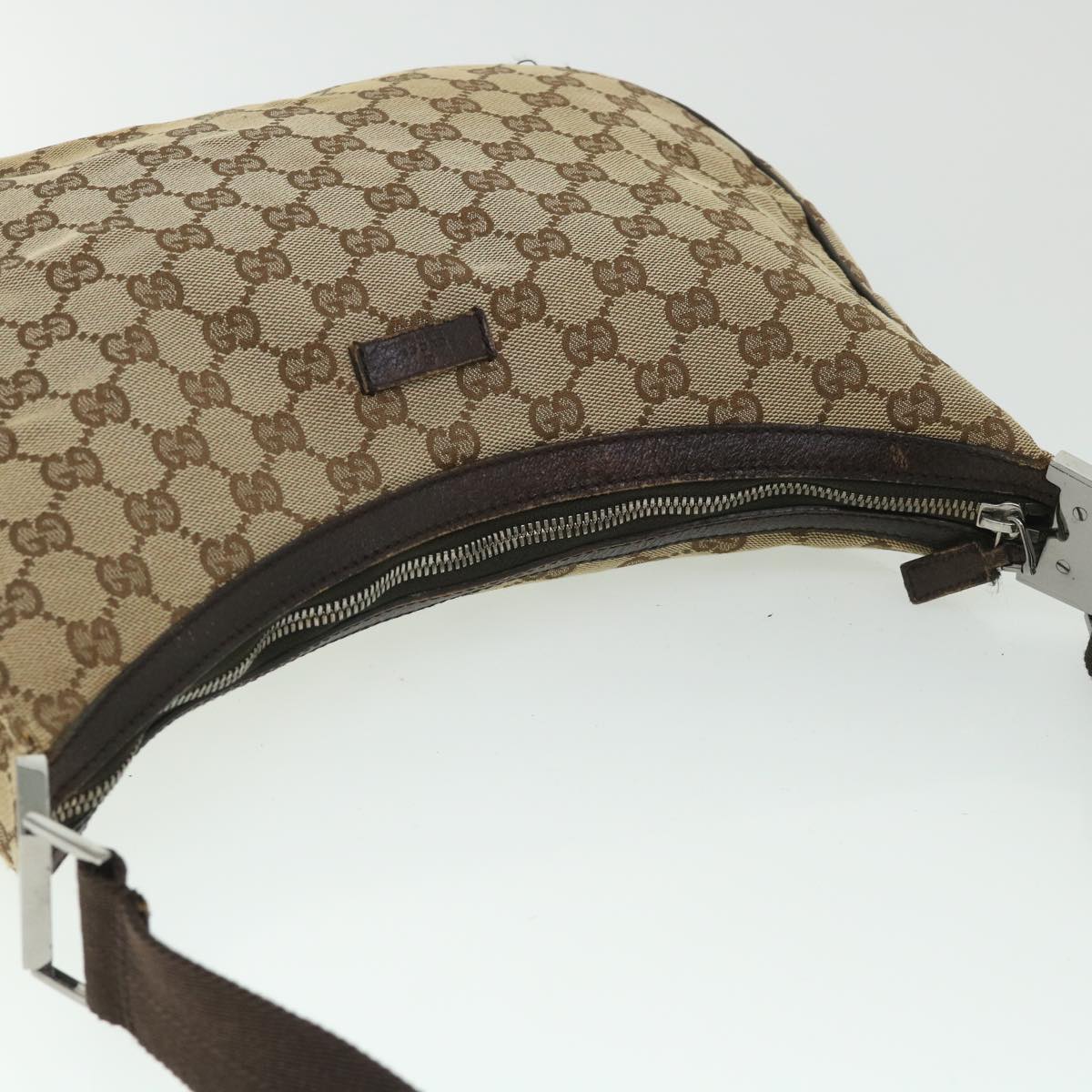GUCCI GG Canvas Shoulder Bag Pink 001 3386 ki3519