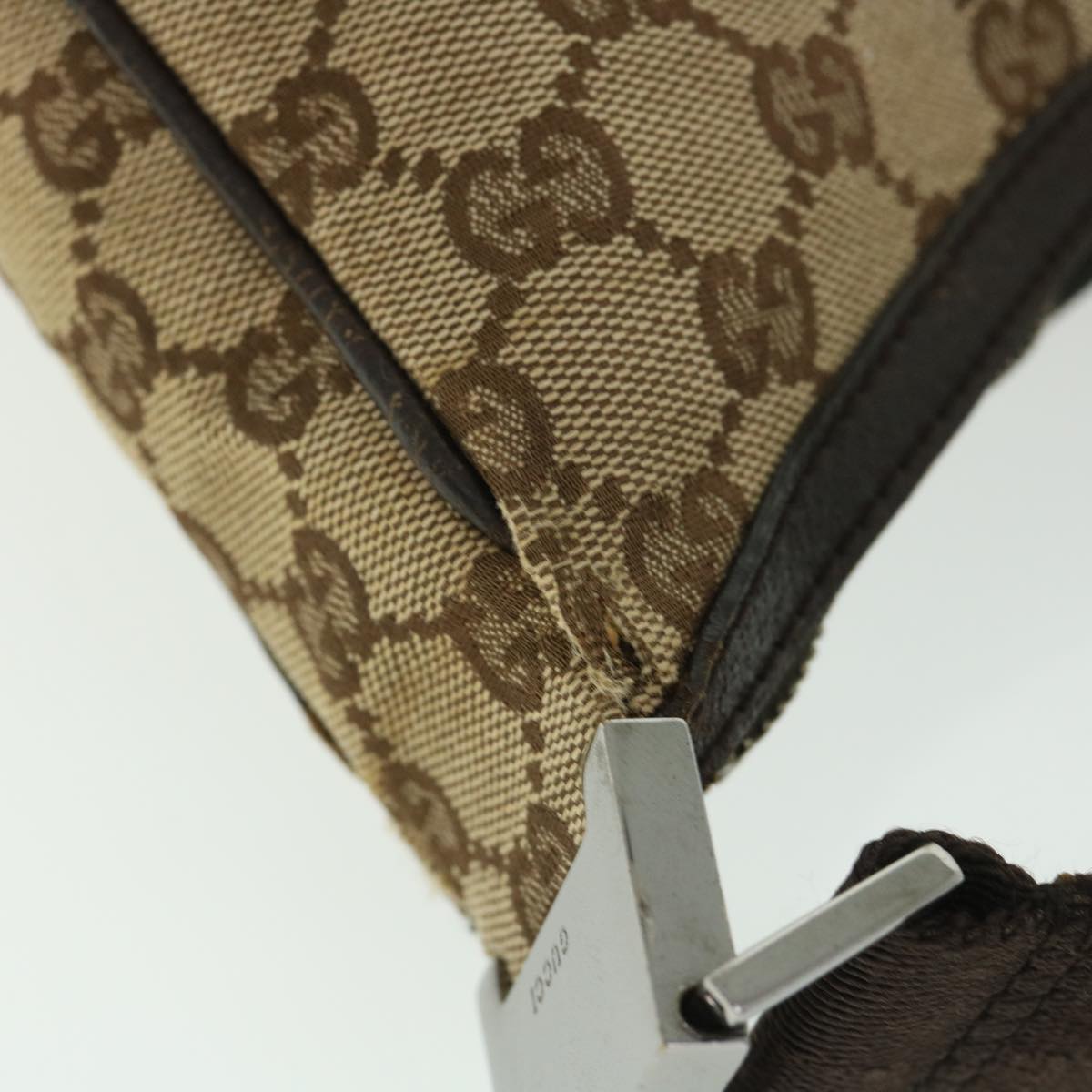 GUCCI GG Canvas Shoulder Bag Pink 001 3386 ki3519