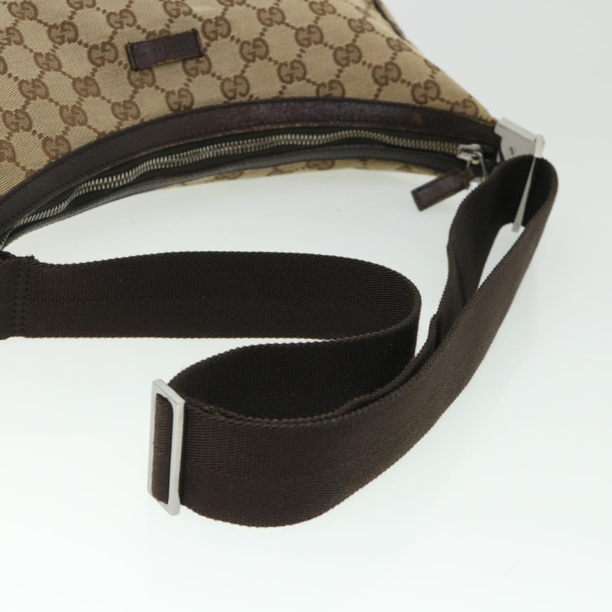 GUCCI GG Canvas Shoulder Bag Pink 001 3386 ki3519