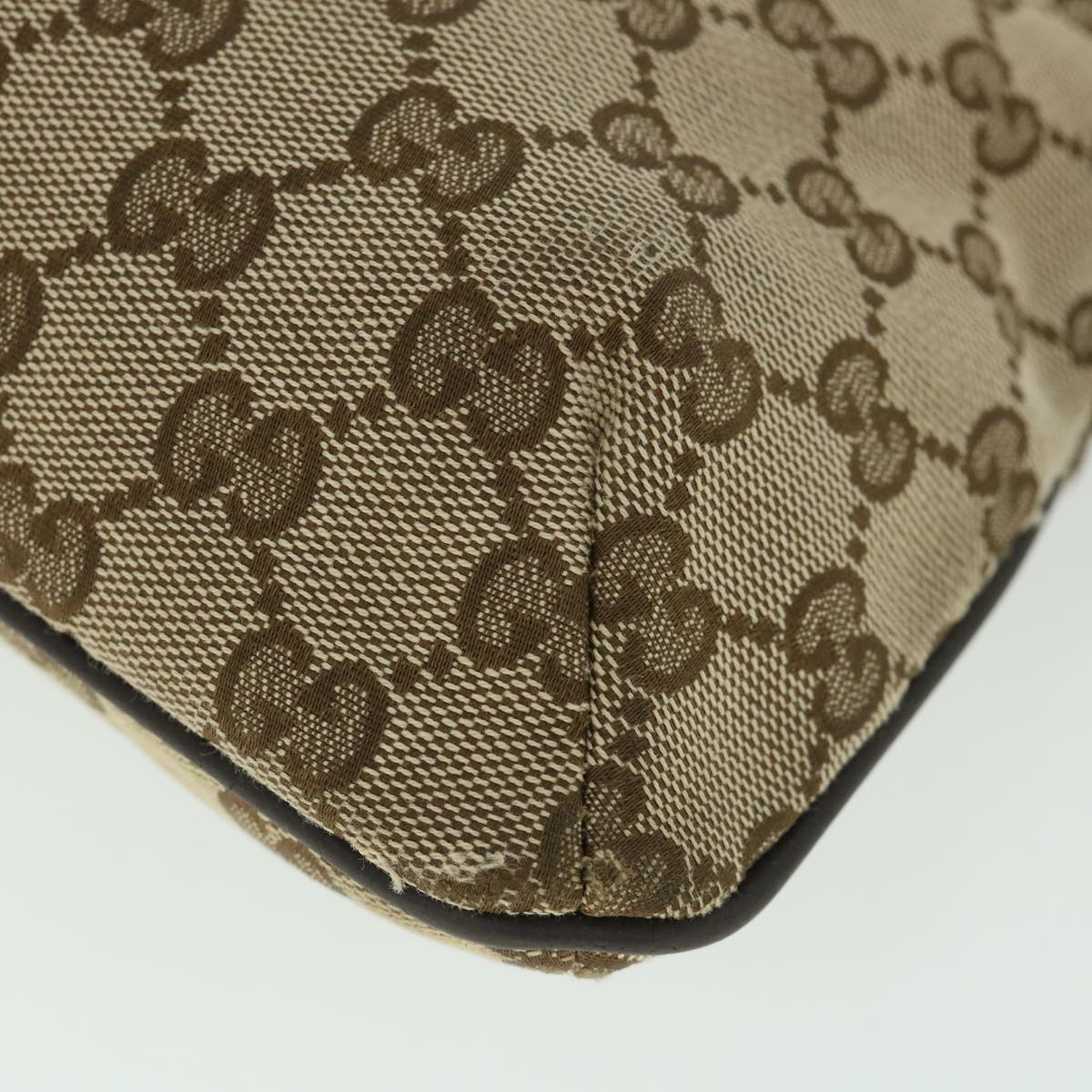 GUCCI GG Canvas Shoulder Bag Web Sherry Line Beige Red Green 91762 ki3523