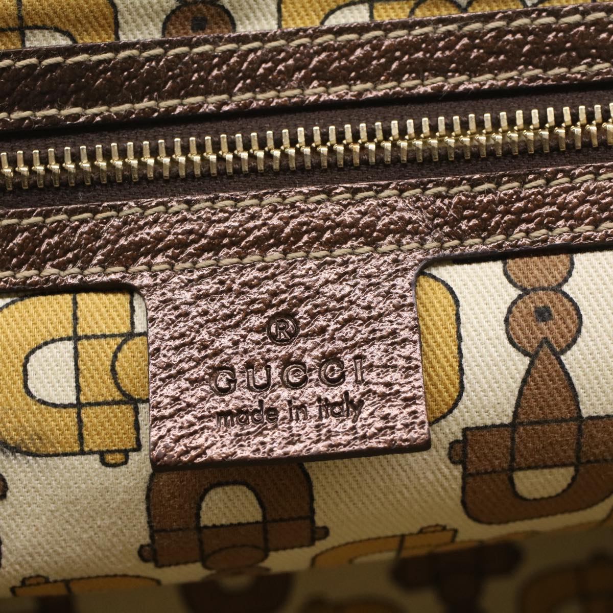 GUCCI GG Canvas Hand Bag Beige 139261 ki3531