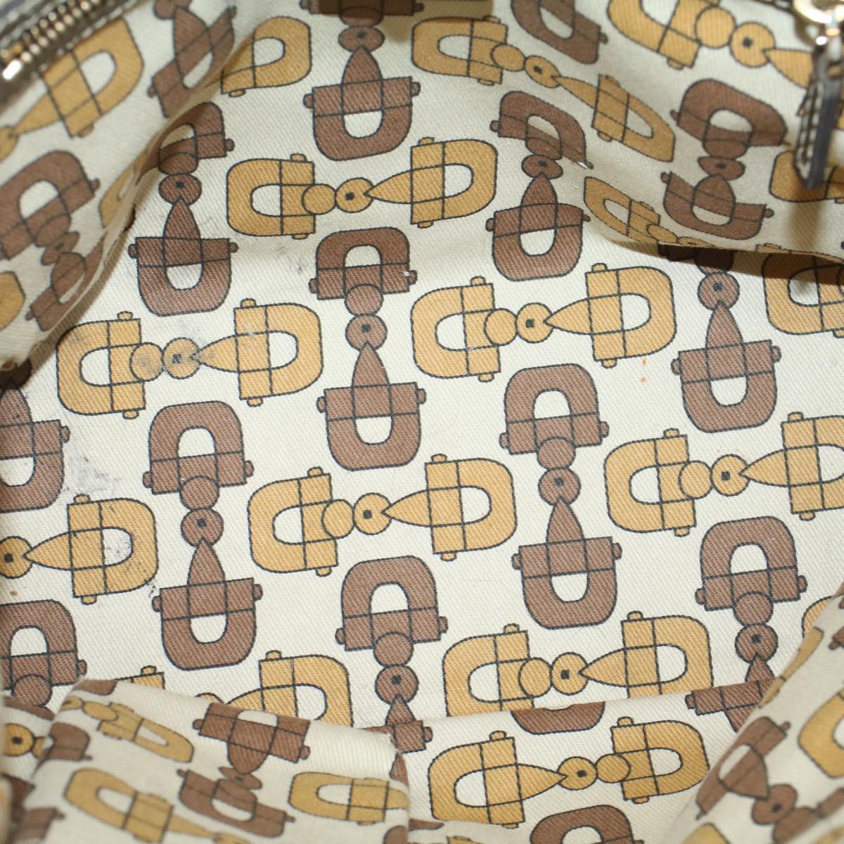 GUCCI GG Canvas Hand Bag Beige 139261 ki3531
