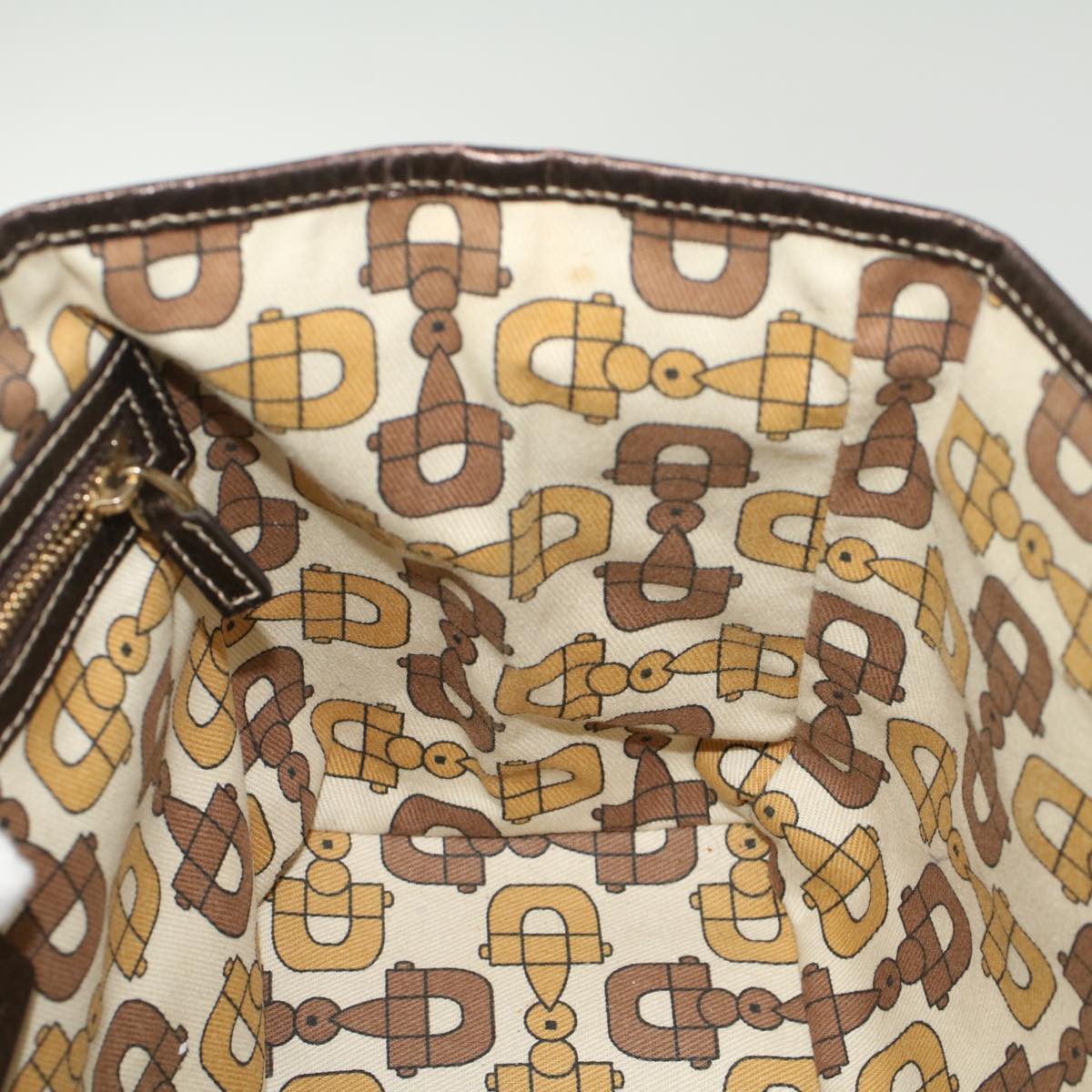 GUCCI GG Canvas Hand Bag Beige 139261 ki3531