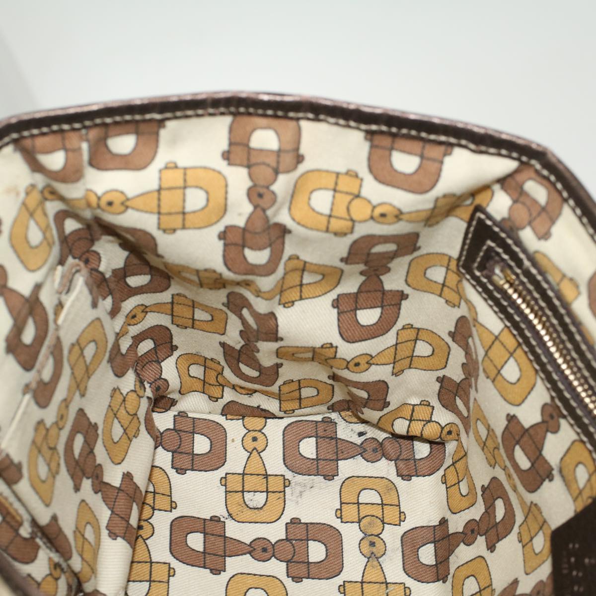 GUCCI GG Canvas Hand Bag Beige 139261 ki3531