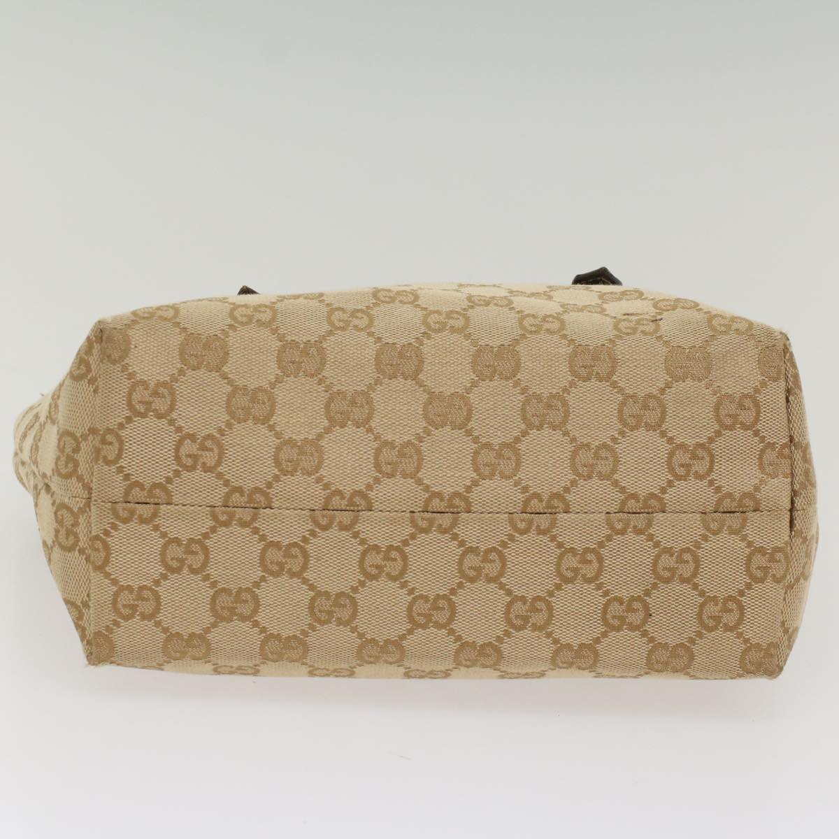 GUCCI GG Canvas Hand Bag Beige 139261 ki3531