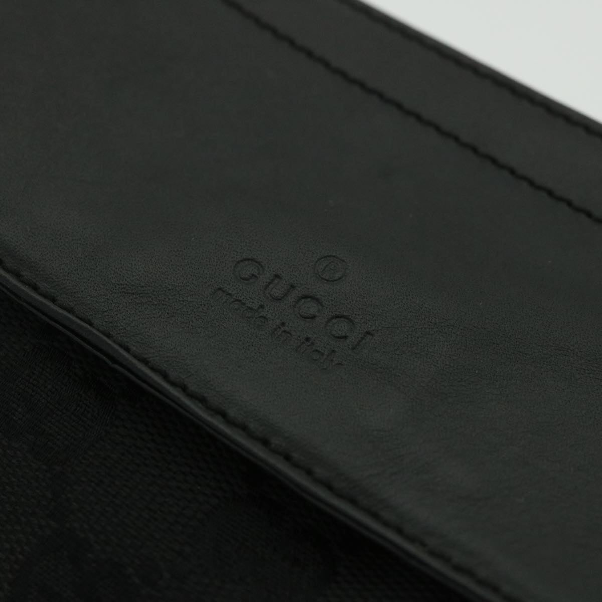 GUCCI GG Canvas Waist bag Black 28566 ki3540