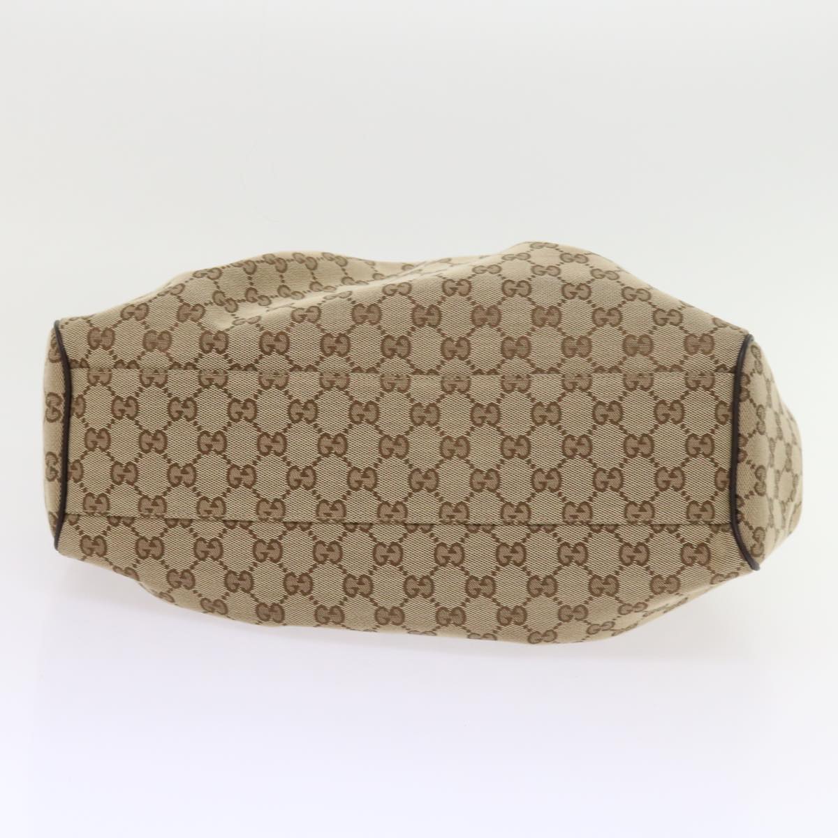 GUCCI GG Canvas Sukey Tote Bag Beige 211944 ki3548
