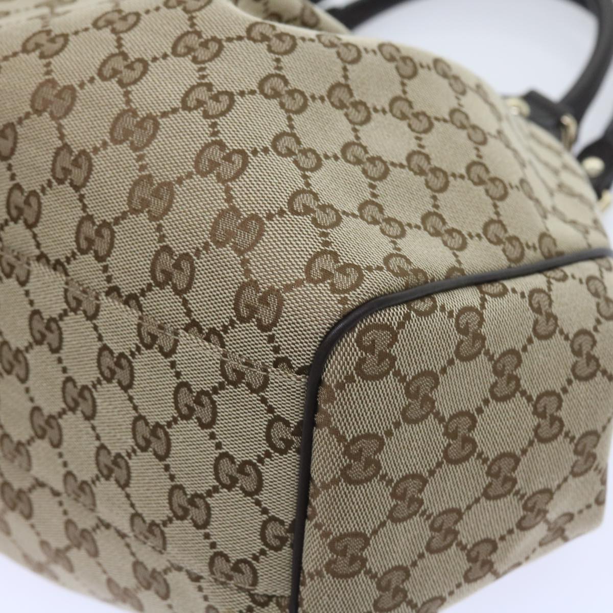 GUCCI GG Canvas Sukey Tote Bag Beige 211944 ki3548