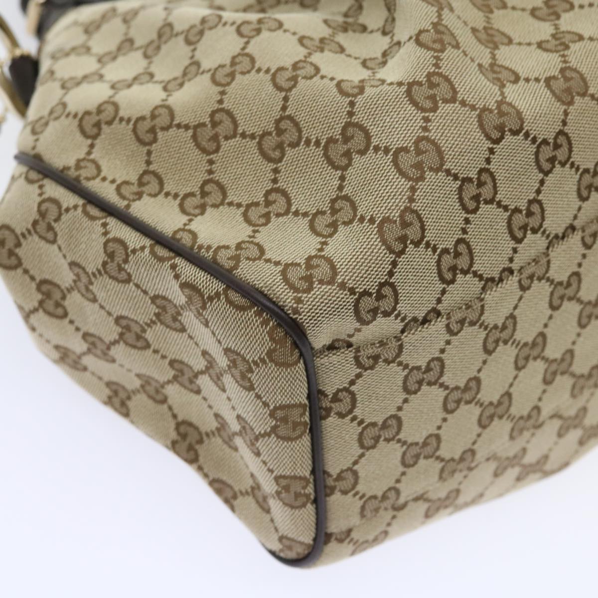 GUCCI GG Canvas Sukey Tote Bag Beige 211944 ki3548