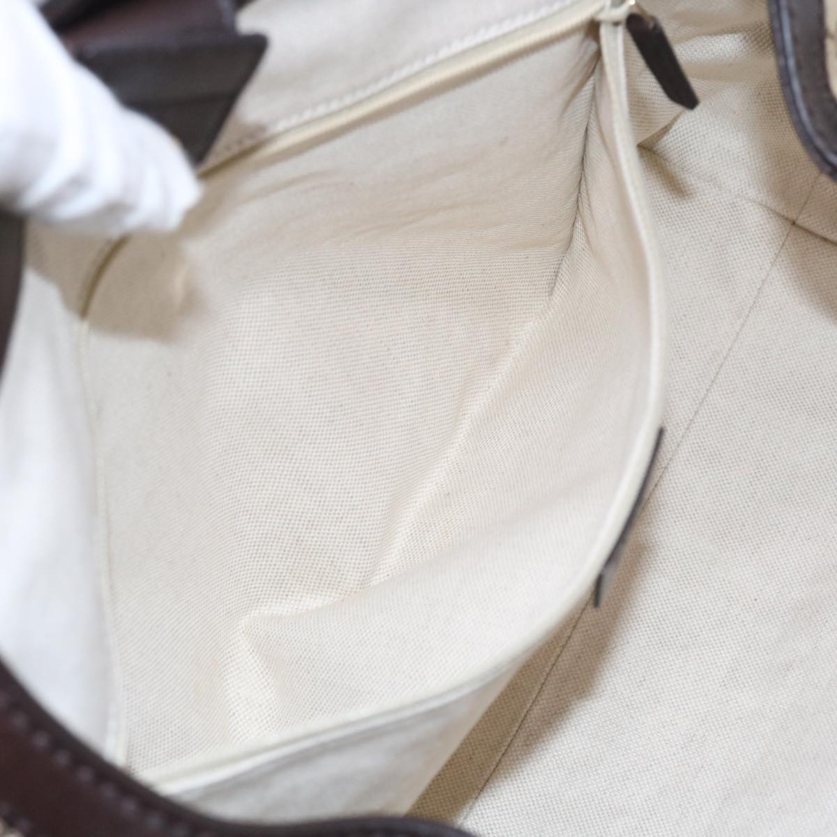 GUCCI GG Canvas Sukey Tote Bag Beige 211944 ki3548