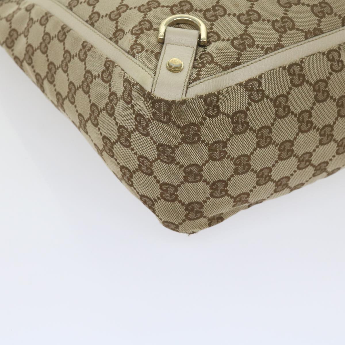 GUCCI GG Canvas Abbey Tote Bag Beige 141472 ki3898